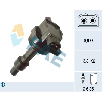 Imagem de FAE 80442 Bobina de ignição VOLVO: V40 Carrinha, S40 I