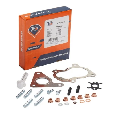 Imagem de FA1 KT220025 Kit de montagem, turbocompressor RENAULT: LAGUNA 2 Grandtour, 2, TRAFIC Kasten, VOLVO: V40 Carrinha, MITSUBISHI: Space Star