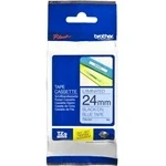 Imagem de Fita Laminada TZ Preto 2,4 cm 8 m para Rotuladoras Brother TZE 551