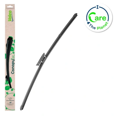 Imagem de Escova do limpa vidros Valeo Canopy 583977 600mm plana, Borracha limpeza fabricada com &gt;80% materiais sustentáveis