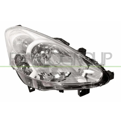 Imagem de PRASCO PG9104803 Farol Principal à direita H4 com motor de regulação do alcance dos faróis PEUGEOT: Partner II Van, Tepee