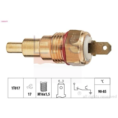Imagem de EPS 1.850.071 Interruptor de temperatura, ventilador do radiador M16x1,5 Made in Italy OE Equivalent MAZDA: 626 III Sedan