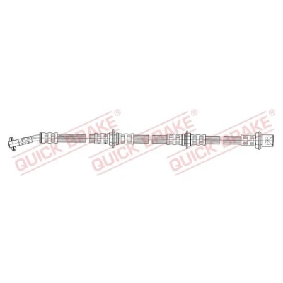 Imagem de QUICK BRAKE 59.983 Mangueira de Travão 640mm com rosca interior
