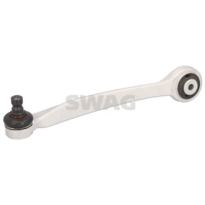 Imagem de SWAG 30 93 2319 Braço de suspensão com chumaceira Eixo dianteiro, lado direito, em cima, à frente transversal Alumínio AUDI: A4 B6 Avant