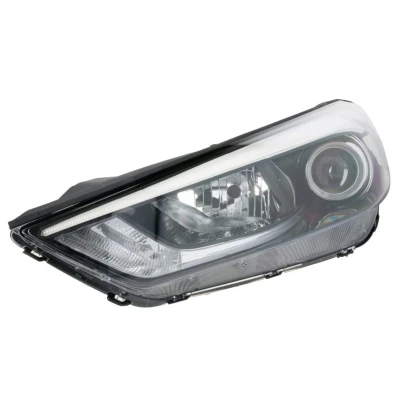 Imagem de TYC 20 15398 06 2 Farol Principal esquerda H7/H7, LED para circulação pela direita com motor elétrico, HYUNDAI: Tucson