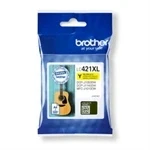 Imagem de Cartucho de Tinta Original Brother LC421XLY Amarillo