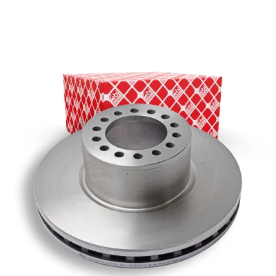 Imagem de FEBI BILSTEIN 21155 Disco de travão Eixo dianteiro 377 45 14 138 interior ventilado revestido
