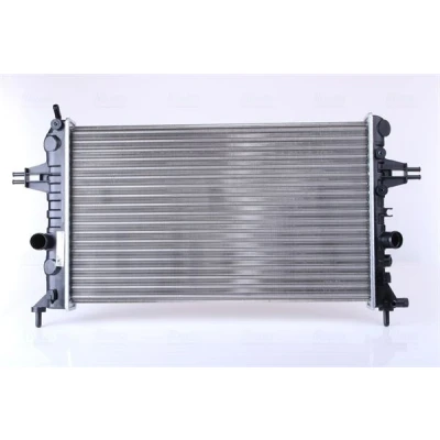 Imagem de NISSENS 630704 Radiador, arrefecimento do motor Alumínio 599 369 26 Aletas de refrigeração unidas mecanicamente OPEL: Astra G Caravan, CC