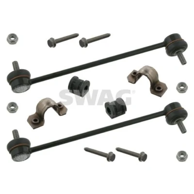 Imagem de SWAG 30 93 7089 Kit de reparação, apoio da barra estabilizadora Eixo dianteiro com acoplamento SEAT: Ibiza 4 Sportcoupe, 4, 3