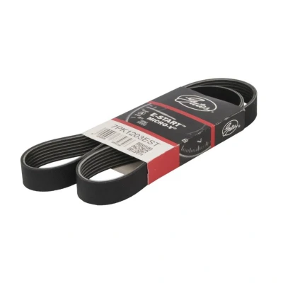 Imagem de GATES 7PK1203EST Correia trapezoidal estriada 1203 7 Aramida, EPDM (borracha de etileno propileno dieno) RENAULT: Scénic IV, GRAND SCENIC 4