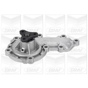 Imagem de GRAF PA650 Bomba de água com junta mecânico Chapa aço para accionamento da correia trapezoidal estriada LAND ROVER: Discovery 1, Defender SUV