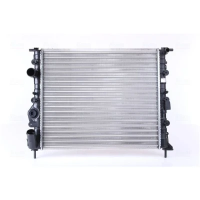 Imagem de NISSENS 63884 Radiador, arrefecimento do motor Alumínio 430 378 22 Aletas de refrigeração unidas mecanicamente RENAULT: CLIO 2, Kangoo I Express