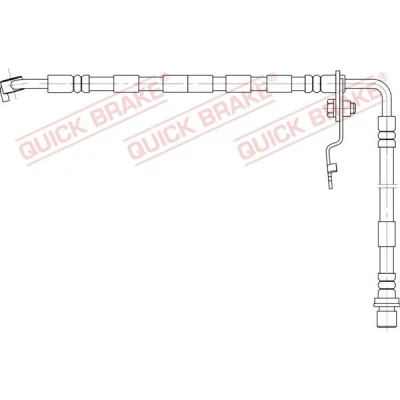 Imagem de QUICK BRAKE 50.892 Mangueira de Travão 257, 271