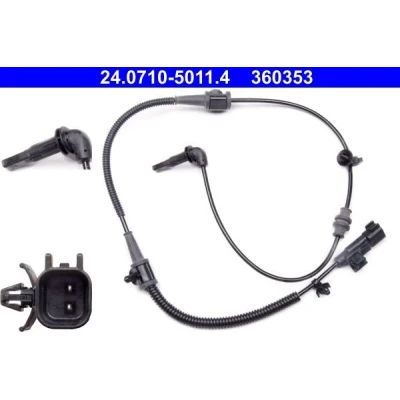 Imagem de ATE 24.0710 5011.4 Sensor de ABS 881 OPEL: Insignia A Sports Tourer, Sedan