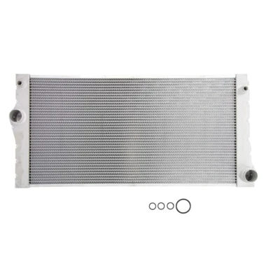 Imagem de NISSENS 60828 Radiador, arrefecimento do motor Alumínio 606 310 32 Aletas de refrigeração soldadas BMW: 5 Sedan, Touring