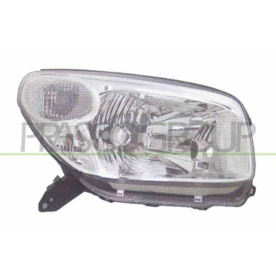 Imagem de PRASCO TY2854814 Farol Principal esquerda H4 transparente para circulação pela direita sem motor elétrico