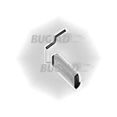 Imagem de BUGIAD 88619 Mangueira Para o Turbocompressor 50 FORD: MONDEO 3 Kombi, 3, Stufenheck