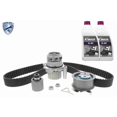 Imagem de VAICO V10 50105 bomba de Água + Kit Correia Distribuição com líquido refrigeração, água material fixação 120