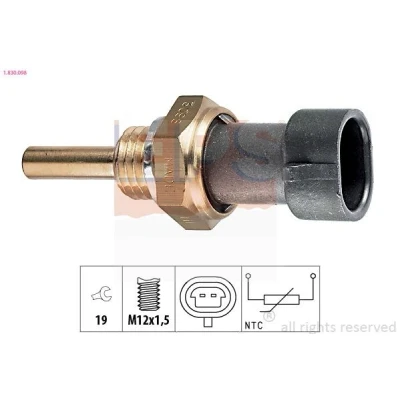 Imagem de EPS 1.830.098 Sensor de Temperatura do Óleo M12x1,5 Made in Italy OE Equivalent OPEL: Vectra C CC, Frontera B SUV, Zafira A, SAAB: 9 5 Carrinha
