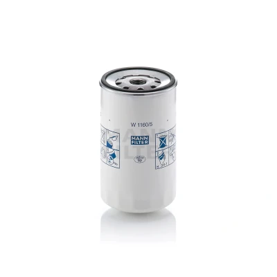 Imagem de MANN FILTER W 1160/5 Filtro de óleo M 24 X 1.5 com uma válvula retenção aparafusado