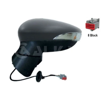 Imagem de Espelho retrovisor Alkar 6121394 esquerda com subcapa aquecível, dobrável electricamente, não esférico FORD: FIESTA 6