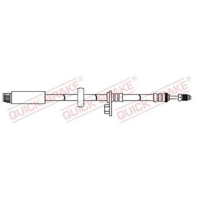 Imagem de QUICK BRAKE 32.806 Mangueira de Travão 477mm M10x1 com rosca interior, exterior PEUGEOT: 207 Hatchback