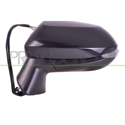 Imagem de Espelho retrovisor Prasco TY0967324 esquerda preto elétrico aquecível, convexo, sem cor