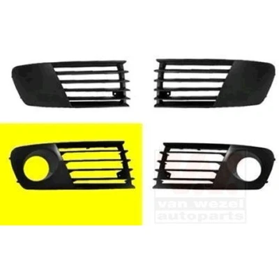 Imagem de VAN WEZEL 4917594 Grelha de Pára Choques com furo/s para os faróis nevoeiro à frente, lado direito SEAT: Ibiza 3, Córdoba II Sedan