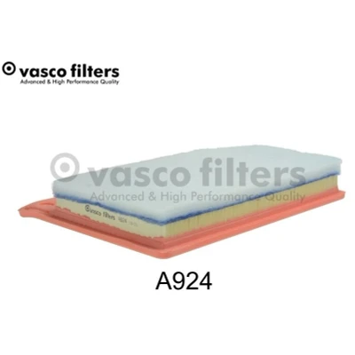 Imagem de DAVID VASCO A924 Filtro de ar 56 232 352 rectangular Cartucho filtrante com pré filtro, grelha integrada OPEL: Insignia B Grand Sport
