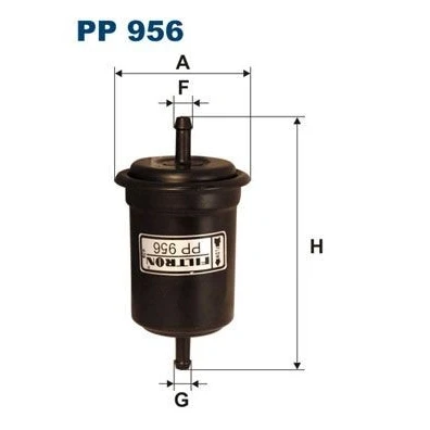 Imagem de FILTRON PP 956 Filtro de Combustível dos tubos 8 DAIHATSU: Terios II, I