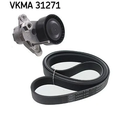 Imagem de SKF VKMA 31271 Jogo de correias trapezoidais estriadas SEAT: Leon III ST, Ibiza 4 Sportcoupe, 4, AUDI: A3 Sportback, VOLKSWAGEN: Golf 7 Variant
