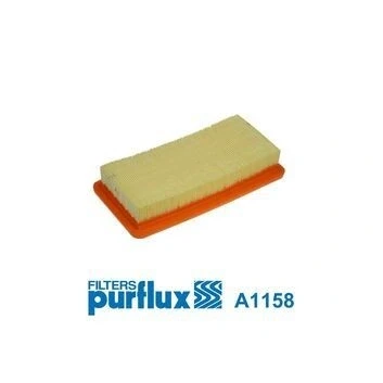 Imagem de PURFLUX A1158 Filtro de ar 45 126 256 Cartucho filtrante HYUNDAI: Getz
