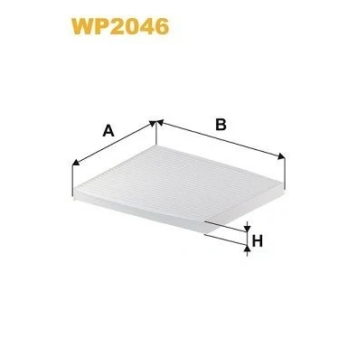 Imagem de Filtros habitáculo padrão wix filters wp2046