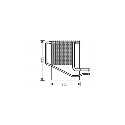 Imagem de Evaporador, ar condicionado AVA COOLING CRV126