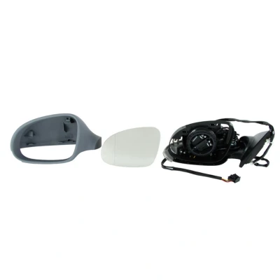 Imagem de Espelho retrovisor Tyc 337 0136 esquerda com subcapa para regulação eléctrica dos espelhos, não esférico, aquecível VOLKSWAGEN: Passat B6 Sedan