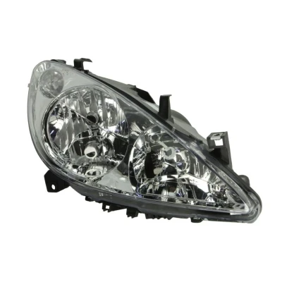 Imagem de TYC 20 0165 55 2 Farol Principal à direita H7, H1 com faróis de nevoeiro para circulação pela motor elétrico PEUGEOT: 307 Hatchback
