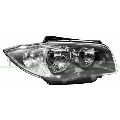 Imagem de PRASCO BM1214913 Farol Principal à direita H7/H7 cinzento escuro BMW: 1 Hatchback
