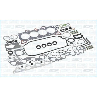 Imagem de AJUSA FIBERMAX 52102500 Jogo de juntas, cabeça do cilindro Com junta da motor, retentores haste válvulas HONDA: CRX 3