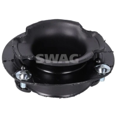 Imagem de SWAG 10 54 0002 Suporte de apoio do conjunto mola / amortecedor Eixo dianteiro sem rolamentos esferas Borracha MERCEDES BENZ: 190
