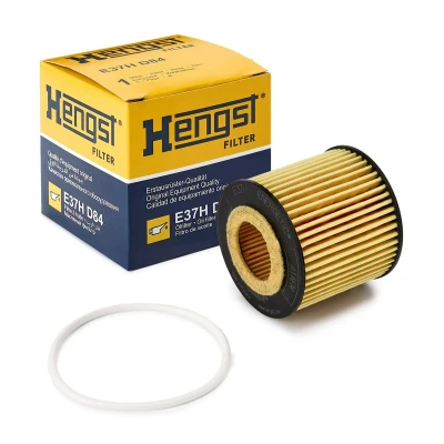 Imagem de HENGST FILTER E37H D84 Filtro de óleo Cartucho filtrante SEAT: Ibiza 3, 4, 4 Sportcoupe, VOLKSWAGEN: Polo IV Hatchback, V Hatchback