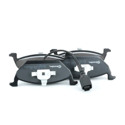Imagem de BREMBO P 85 072 Jogo de pastilhas para travão disco incl. contacto aviso desgaste com grampo do êmbolo sem acessórios VOLKSWAGEN: Golf 4