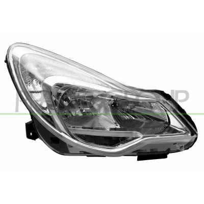 Imagem de PRASCO OP0354903 Farol Principal à direita H1, H7 com motor de regulação do alcance dos faróis OPEL: Corsa D Hatchback