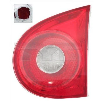 Imagem de TYC 17 0053 61 2 Farolim à direita parte interior sem porta lâmpadas VOLKSWAGEN: Golf 5