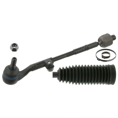 Imagem de FEBI BILSTEIN 46257 Barra de direcção Eixo dianteiro, lado esquerdo com porca, braçadeiras, foles BMW: 3 Coupe, Touring, Sedan
