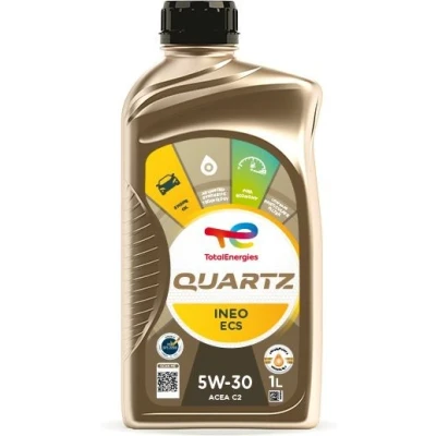 Imagem de Total Quartz INEO ECS 5W 30 1l Óleo do motor 213768 PEUGEOT: 206 Hatchback, 208 I 308 SW 2, CITROËN: Saxo C3 Hatchback