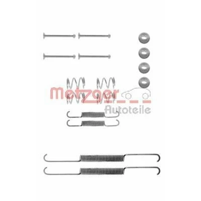 Imagem de METZGER 105 0507 Kit de acessórios, maxilas do travão OPEL: Manta A Coupe, Ascona Sedan