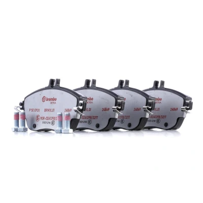 Imagem de BREMBO P 50 093X Jogo de pastilhas para travão disco MERCEDES BENZ: GLA, CLA Carrinha, Coupe