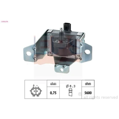 Imagem de EPS 1.970.374 Bobina de ignição MG: MG ZR Hatchback, ROVER: 400 Hatchback