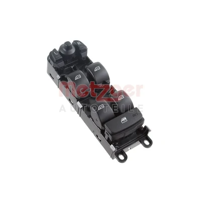 Imagem de METZGER 09161165 Interruptor, elevadores dos vidros do lado condutor, à frente