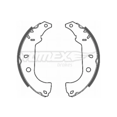 Imagem de TOMEX brakes TX 20 26 Maxilas de Travão Eixo traseiro 228 42 FIAT: Uno Hatchback, Marea Weekend, Tempra Sedan, ALFA ROMEO: 145